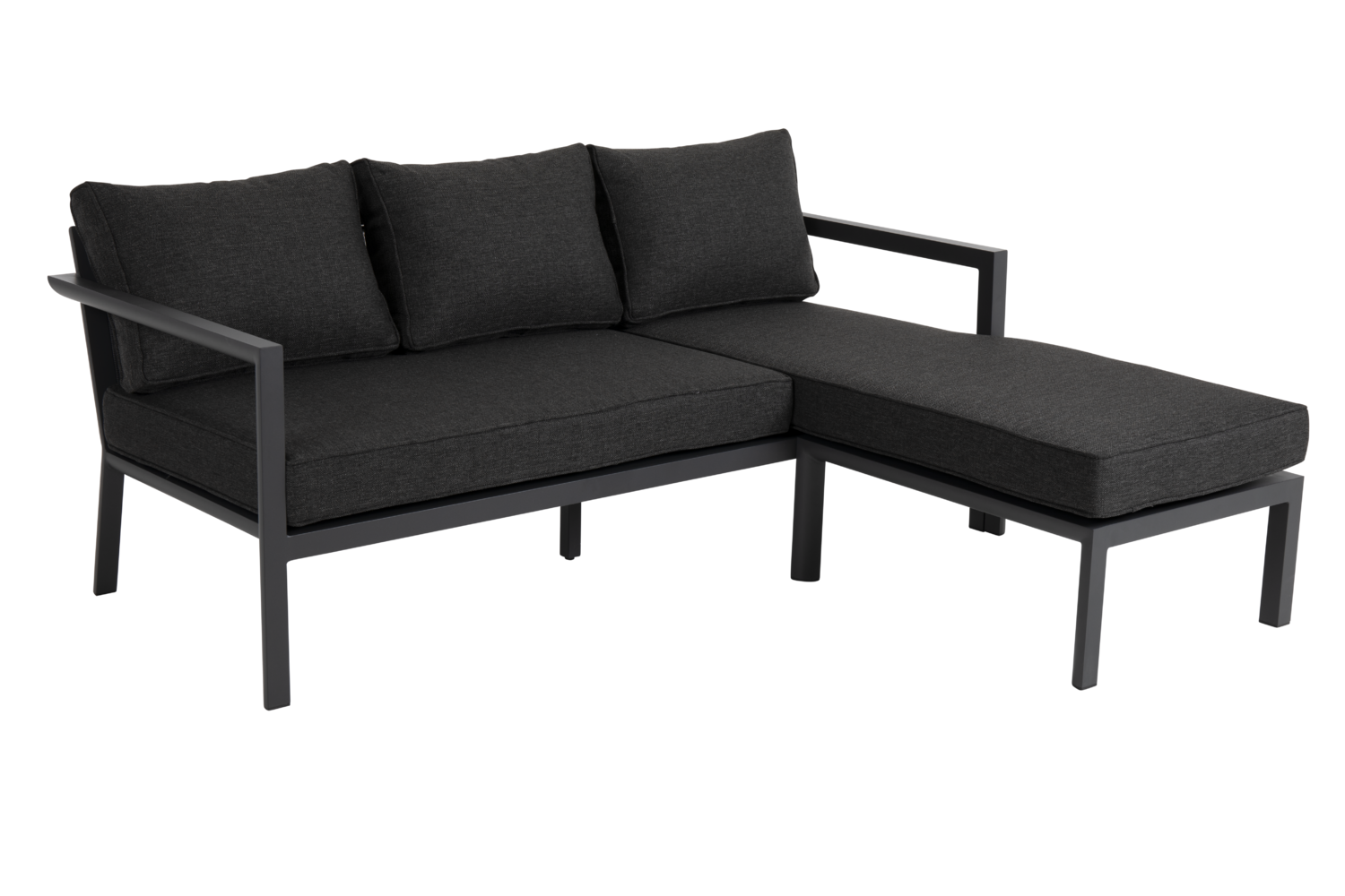 Delia divan sofa Khaki/Nearly Black | Brafab